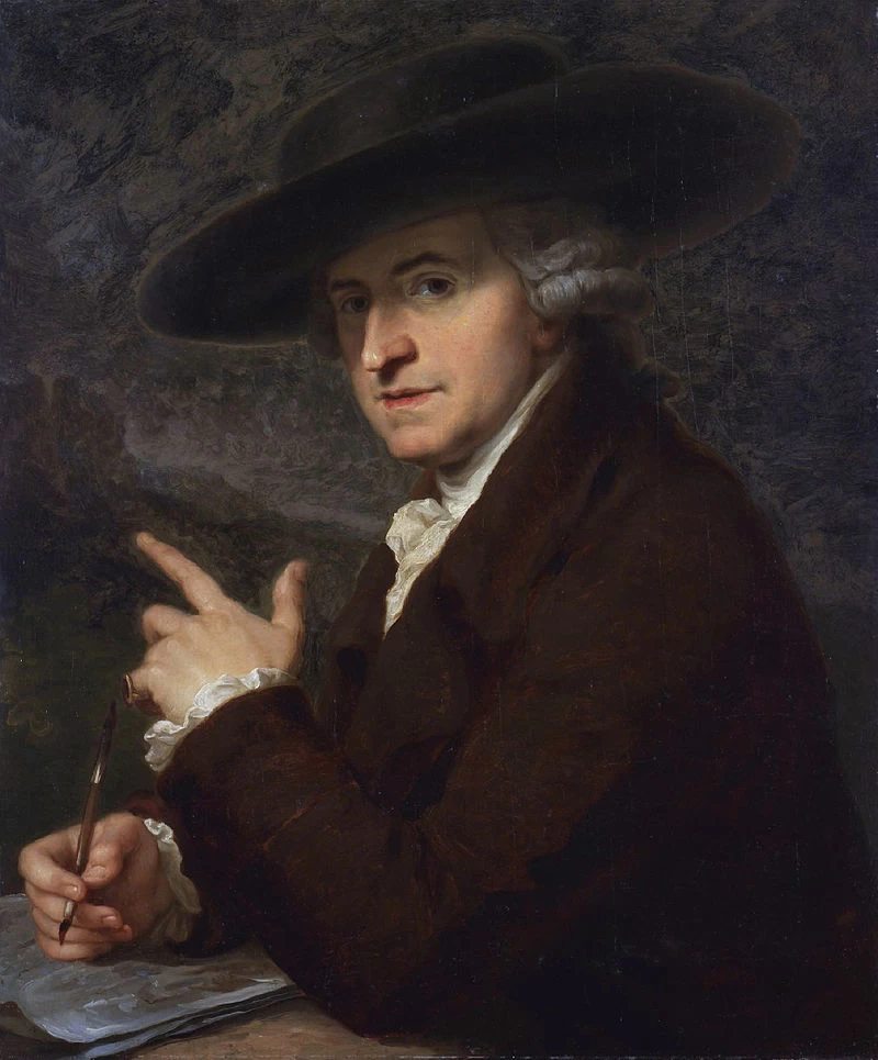 Ritratto di Antonio Zucchi eseguito da Angelika Kauffmann